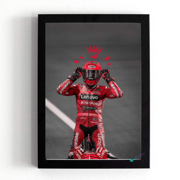 تابلو پوستر طرح MotoGP کد 10090
