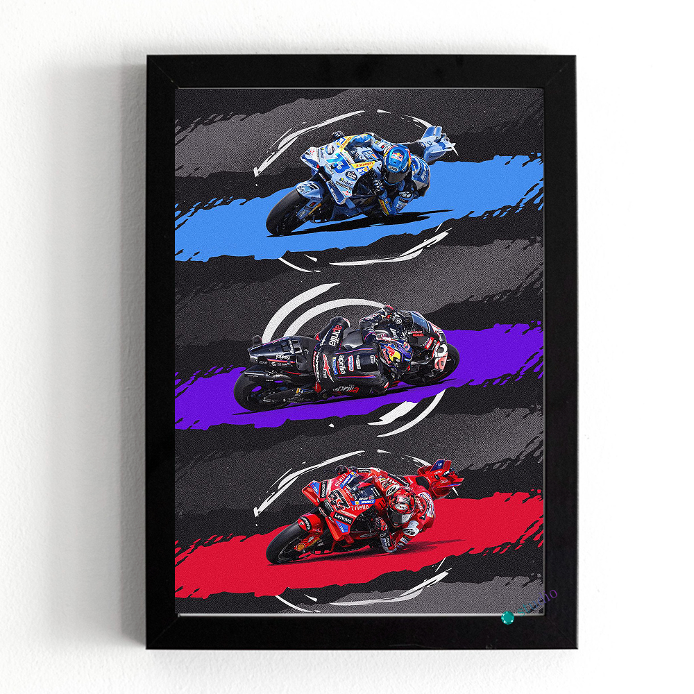 تابلو پوستر طرح MotoGP کد 10091