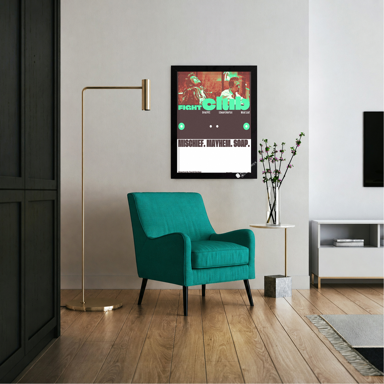 تابلو پوستر طرح فیلم فایت کلاب کد 10114 - تصویر 3