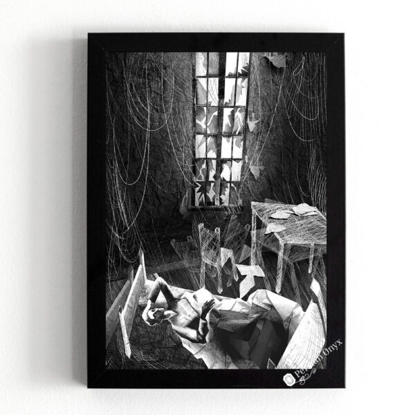 تابلو پوستر طرح Book Illustration کد 10139