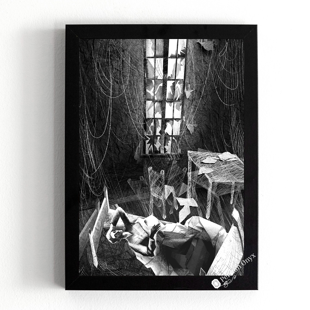 تابلو پوستر طرح Book Illustration کد 10139