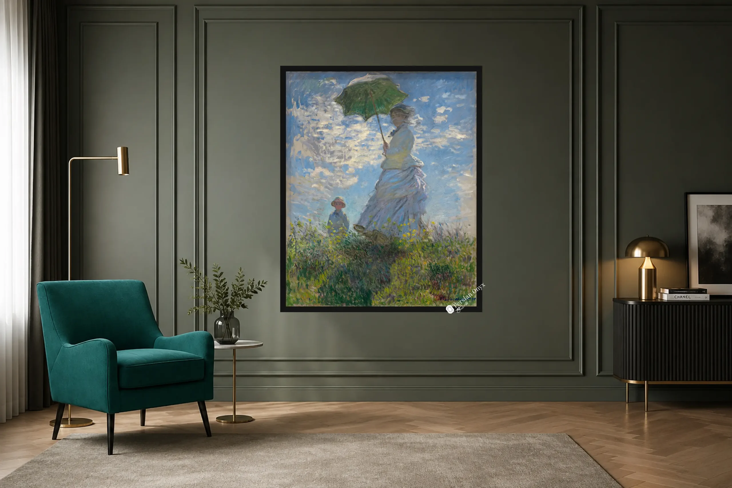 Woman with a Parasol