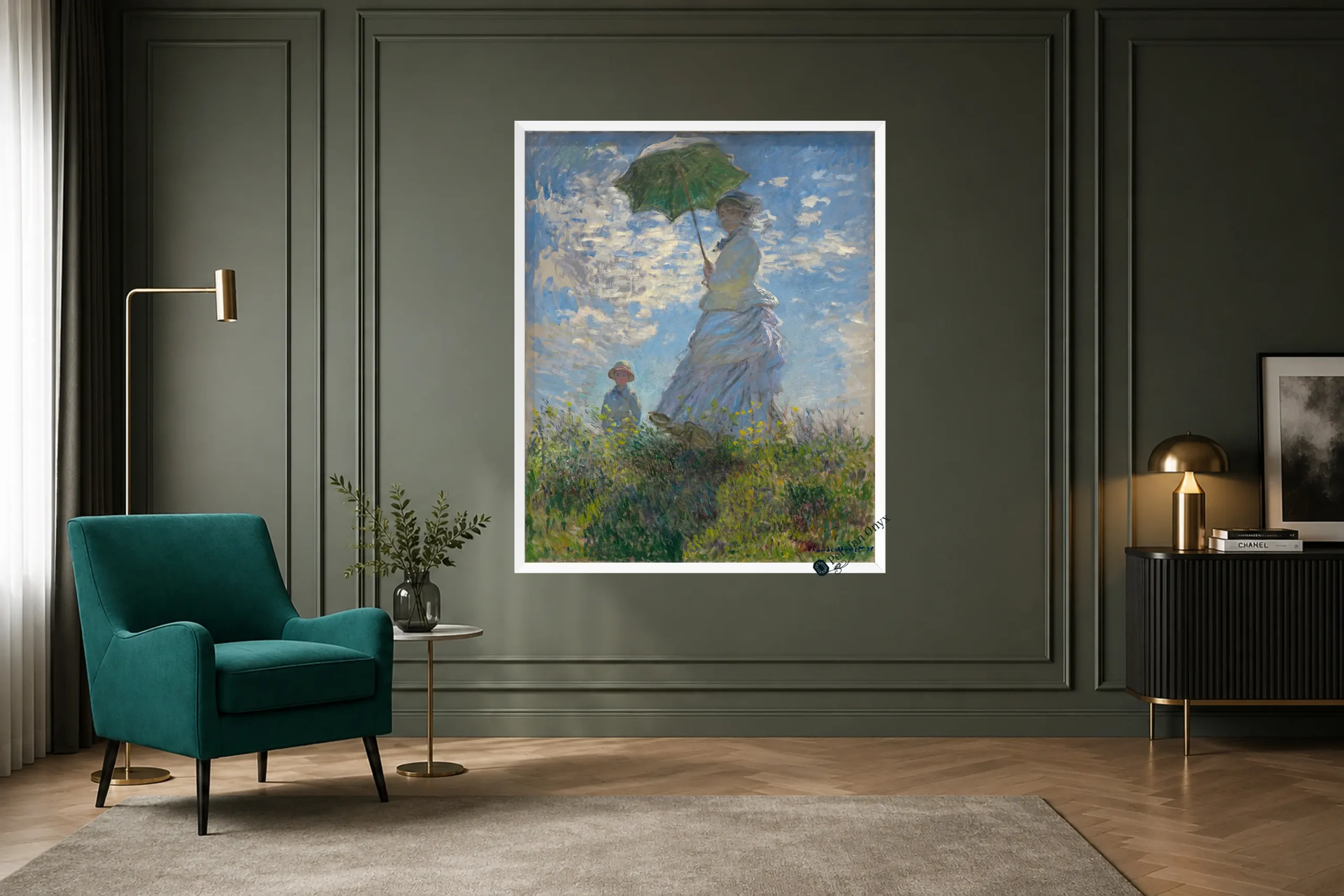 Woman with a Parasol